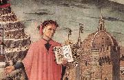 DOMENICO DI MICHELINO Dante and the Three Kingdoms (detail) fdgj oil